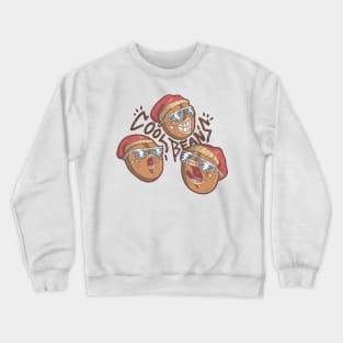 Cool beans Coffee beans character group Crewneck Sweatshirt